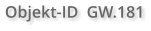 Objekt-ID  GW.181