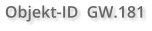 Objekt-ID  GW.181